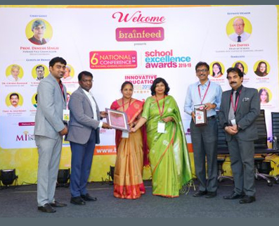 TOP 500 SCHOOLS IN INDIA AWARD BY BRAINFEED INDIA