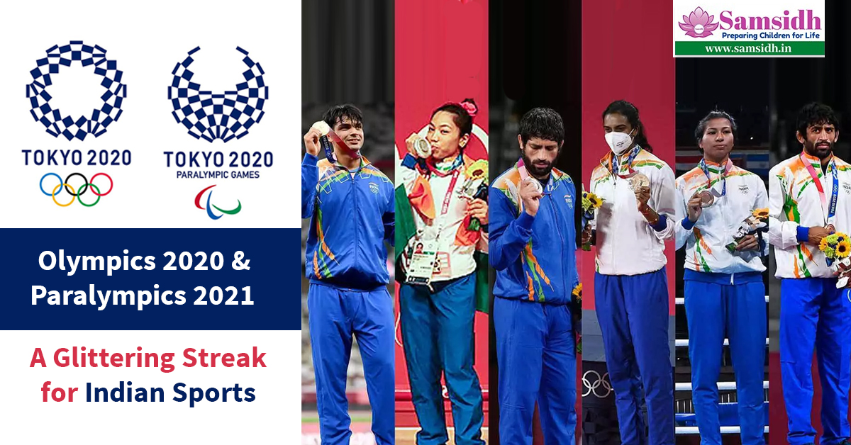 Olympics 2020 and Paralympics 2021: A Glittering Streak for Indian Sports
